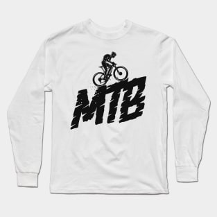 mountain biking Long Sleeve T-Shirt